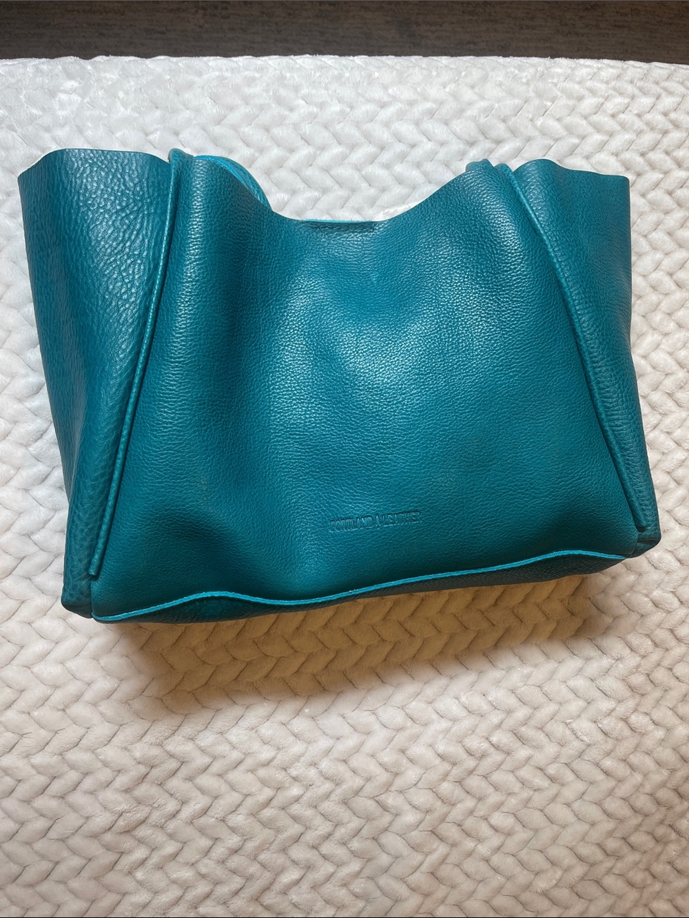 Portland Leather Goods - Large Verona - Aquarius - AP NWT - Picture 3 of 15